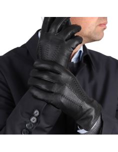 Męskie rękawiczki czarne S