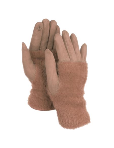 Rękawiczki zimowe damskie alpaka DOTYKOWE Hurt